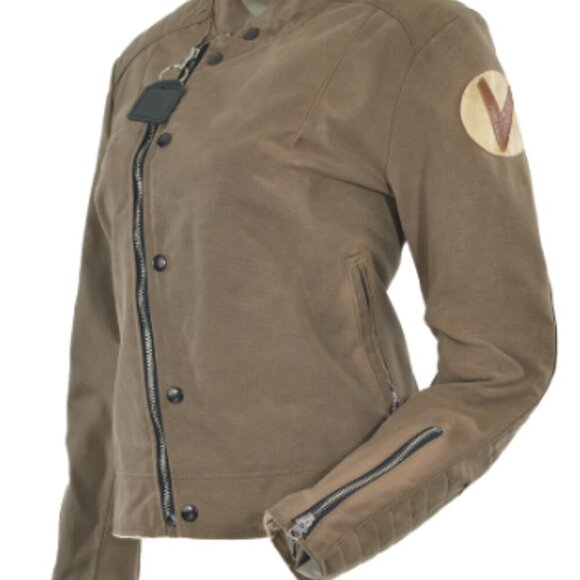 Vanson Jacket Wax Cotton Motto Jacket - Picture 5 of 13